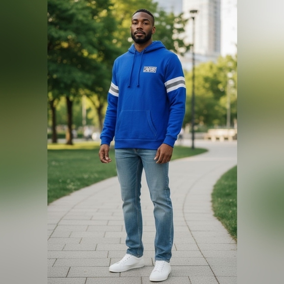 Mojo On Broadway Adults Hoodie Size XL Pullover J America New With Tags - Picture 1 of 10